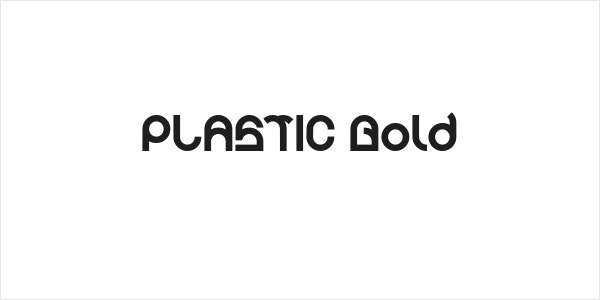 PLASTIC Bold Logo