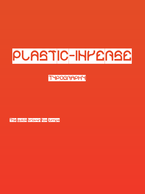 PLASTIC-Inverse Poster