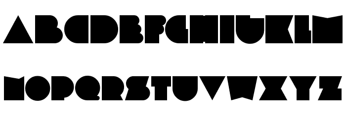 PLASTIC PILL Font LOWERCASE