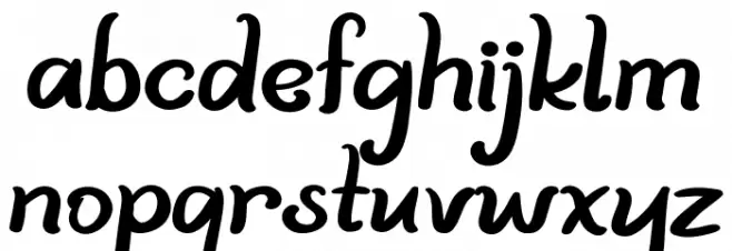 PLATEAU Шрифта строчной