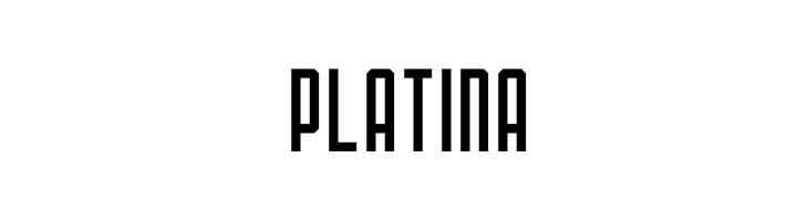 PLATINA Font
