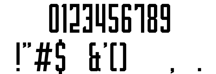 PLATINA Font OTHER CHARS