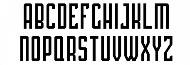 PLATINA Шрифта ВЕРХНИЙ