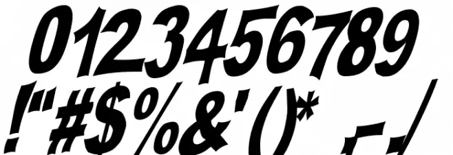 PLATSCH 2 フォント その他の文字