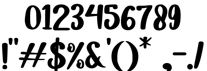 PLAY FLOLALIA Font OTHER CHARS