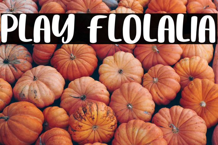 PLAY FLOLALIA Example 2