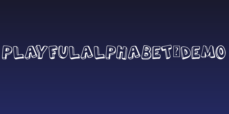 PLAYFULALPHABET_demo Social Header