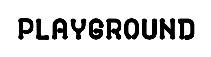 PLAYGROUND  Fuentes Gratis Descargar