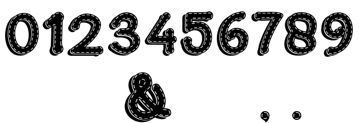 PLAYGROUND3D Font OTHER CHARS