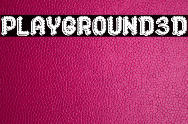 PLAYGROUND3D Example 3