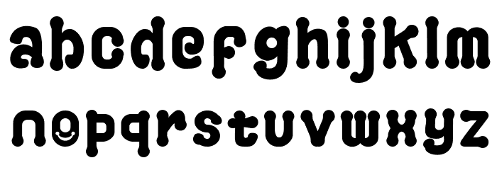 PLAYGROUND Font LOWERCASE