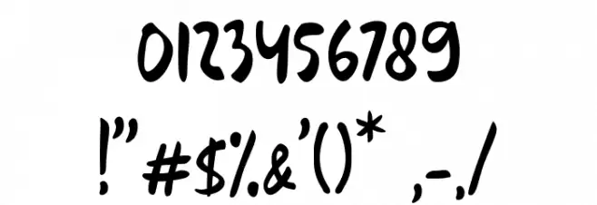 PLAYPULL Font OTHER CHARS