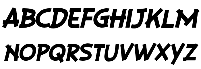 PLAYSIR Italic Font LOWERCASE