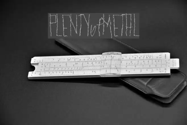 PLENTYofMETAL Font examples