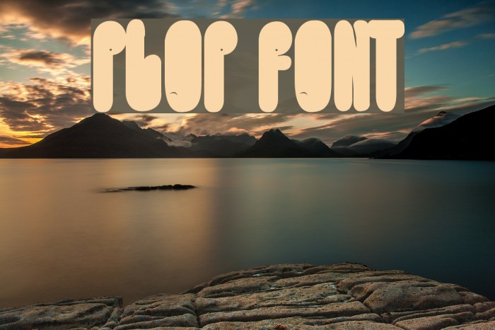 PLOP Font examples