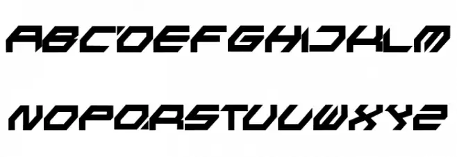 PLUTON 字体 大写