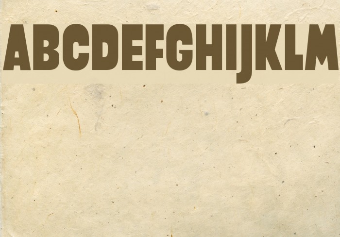 Placard GF Font examples