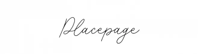 Placepage  Frei Schriftart Herunterladen