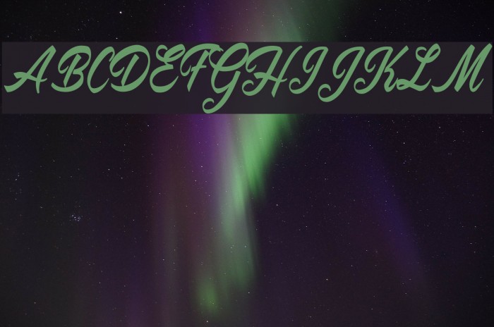 Placid Pool Personal Use Regular Font examples