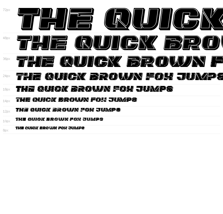 Plagiat Italic Waterfall