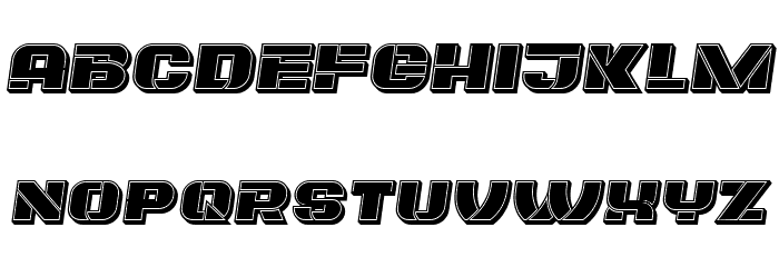 Plagiat Italic Font LOWERCASE