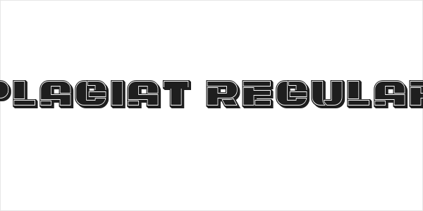 Plagiat Regular Logo