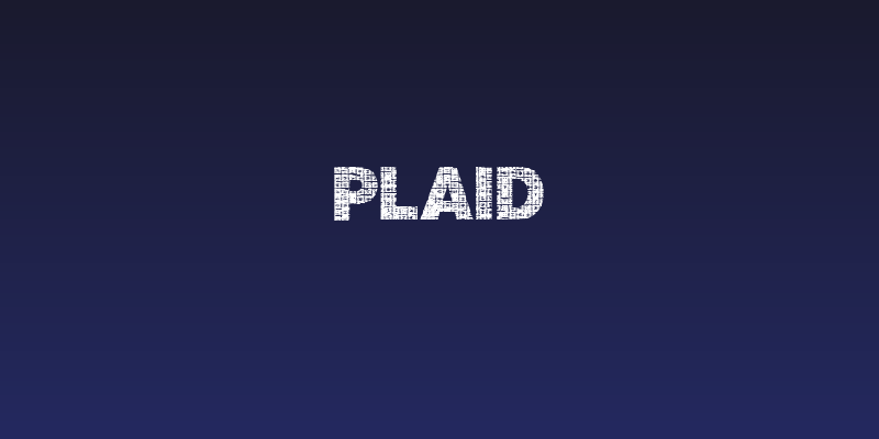 Plaid Social Header