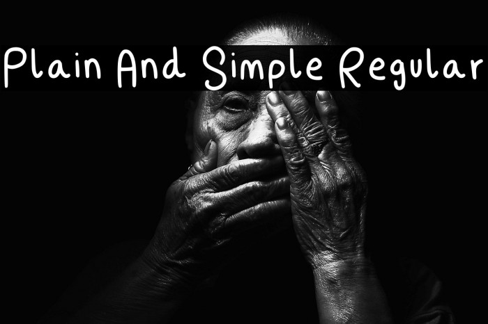 Plain And Simple Regular Example 3