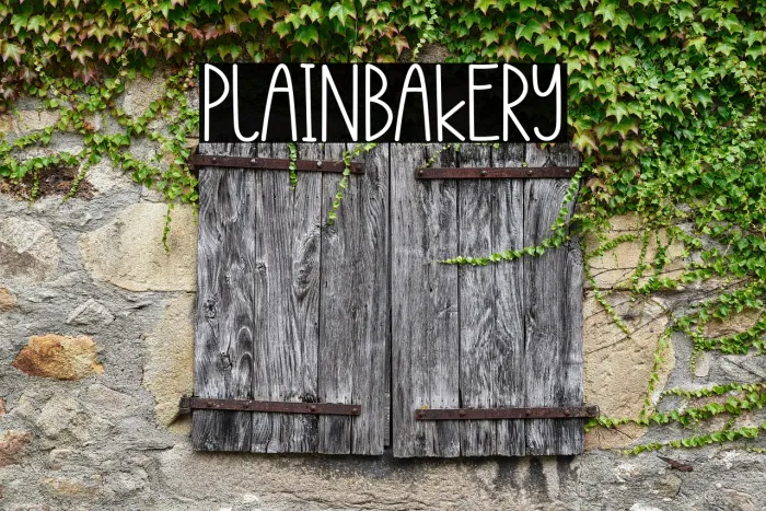 Plain Bakery Example 2