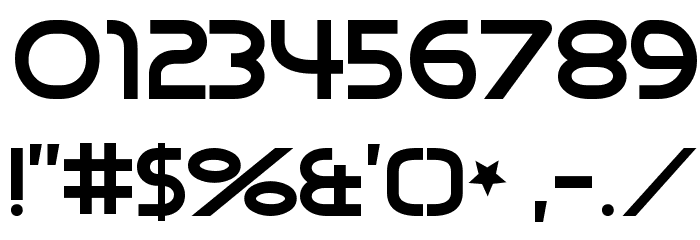 Plain Cred フォント その他の文字