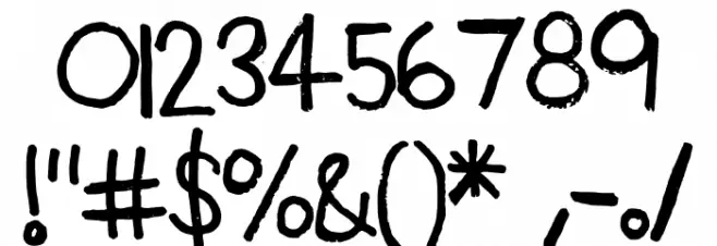 Plain Jane Bold Bold Font OTHER CHARS