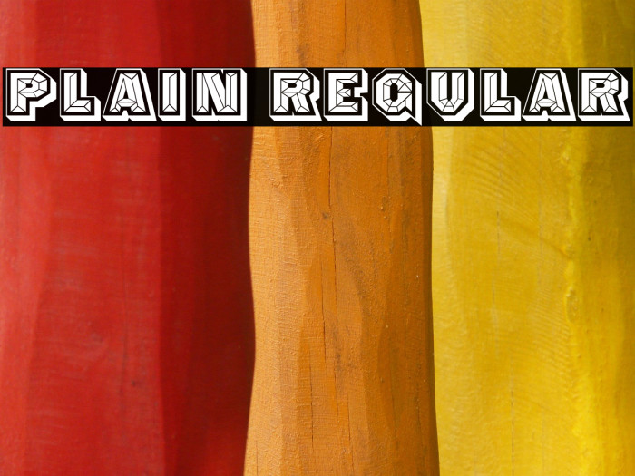 Plain Regular Example 3