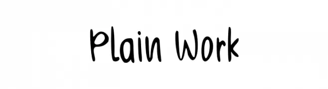 Plain Work  Fuentes Gratis Descargar