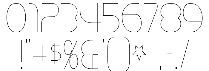 PlainCred1978-Regular Font OTHER CHARS