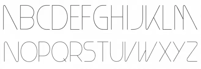 PlainCred1978-Regular Font LOWERCASE