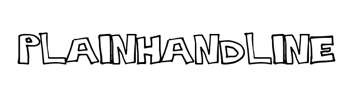 PlainHandline  Descarca Fonturi Gratis