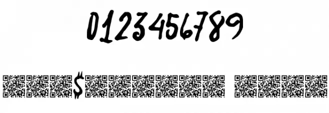 PlainLines Font OTHER CHARS