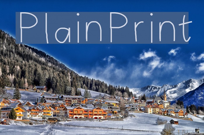 PlainPrint Example 2