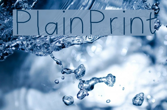 PlainPrint Example 3