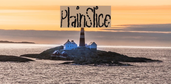 PlainSlice Font examples