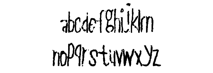 PlainSlice Font LOWERCASE