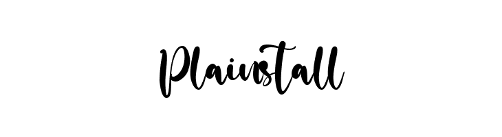 Plainstall  Fuentes Gratis Descargar