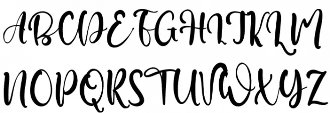 Plainstall Font Litere mari