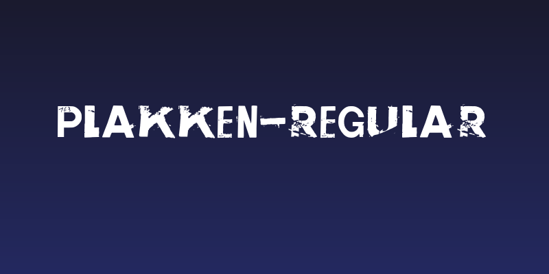 Plakken-Regular Social Header
