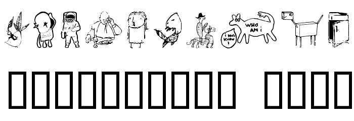 PlakkenWalls Font OTHER CHARS