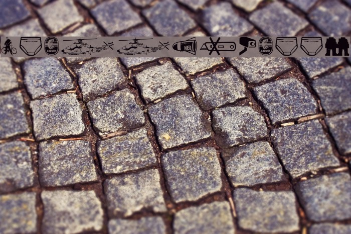 PlakkenWalls Font examples