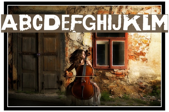 Plakken Font examples