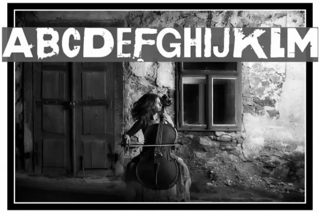 Plakken フォント examples