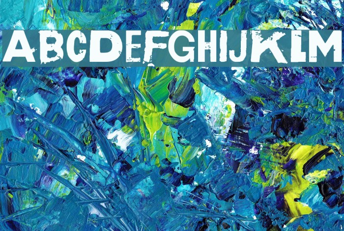 Plakken Font examples