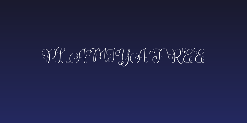 Plamiya FREE Social Header